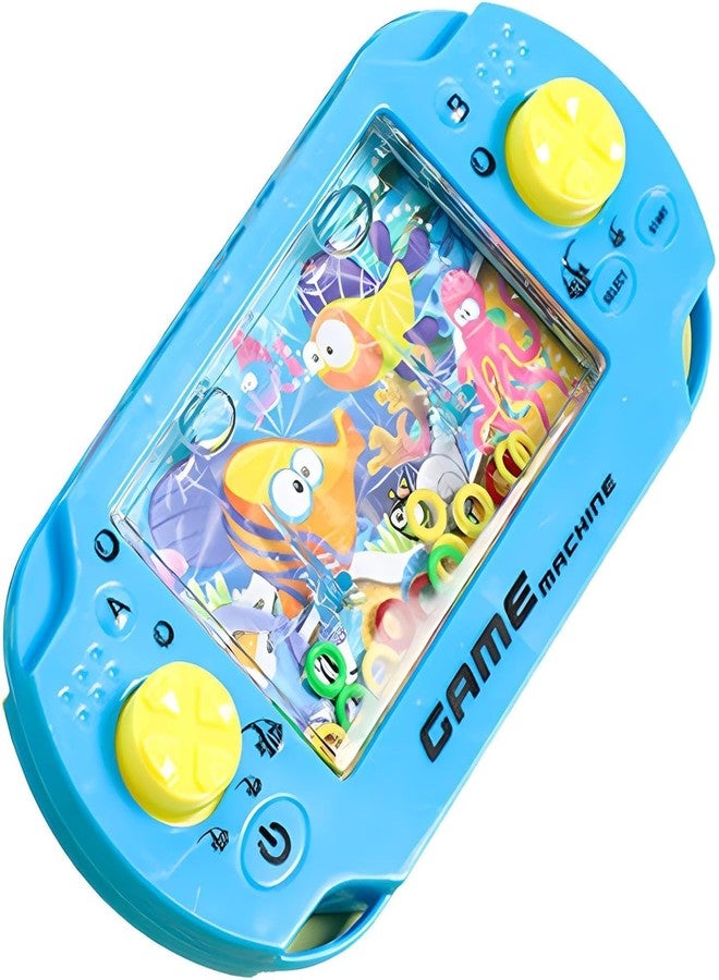 TRICONE Water Game Water Bubble Ring Toss Anxiety Toys Aqua Toys Travel Family Games Ideal Gift for Kids Boys and Girls Kids - 1Pc Random Colour (Ring Water Game) - Image 2
